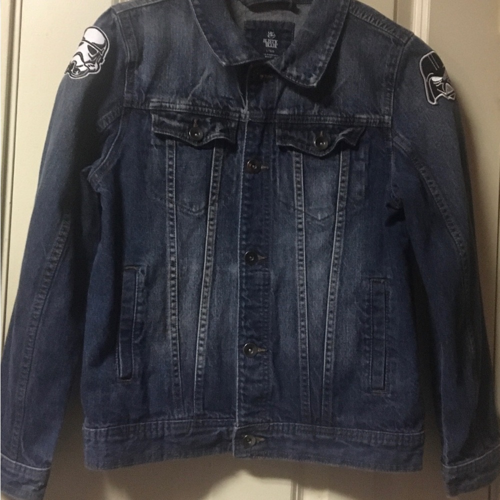 Rustic Blue ~ Boy’s ~ Blue ~ Jacket ~ Large ~ Size (14 - 16) ~ Denim ~ Star Wars